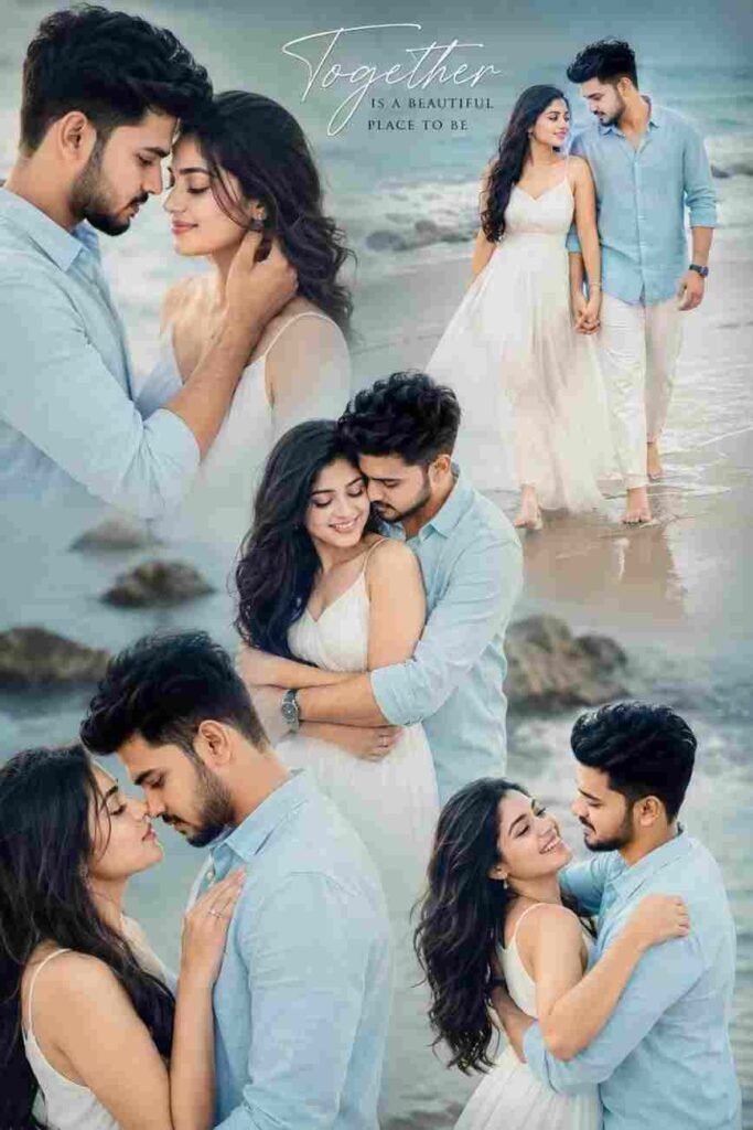 Try this romantic couple ai prompt copy and paste option for quick cinematic editing in Gemini