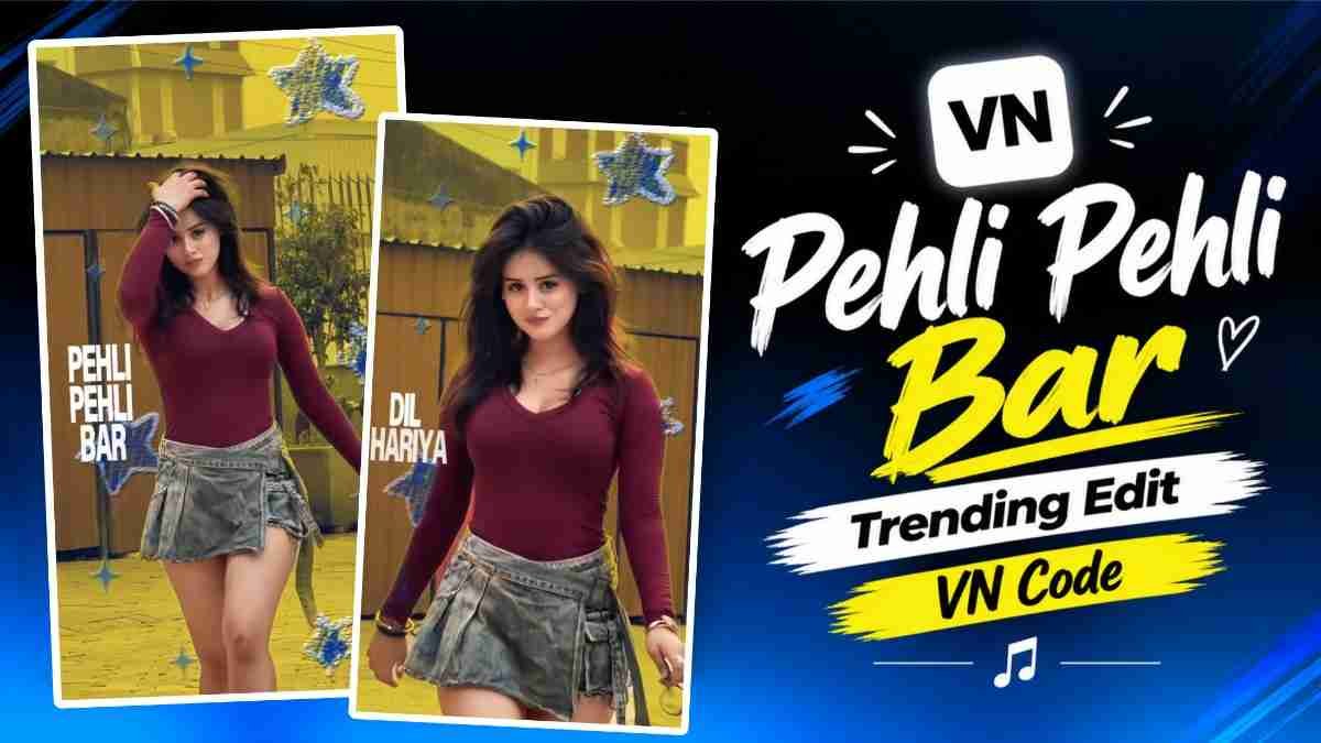 Trending Pehli Pehli Baar Dil Hari Sammiye Song Reels Editing
